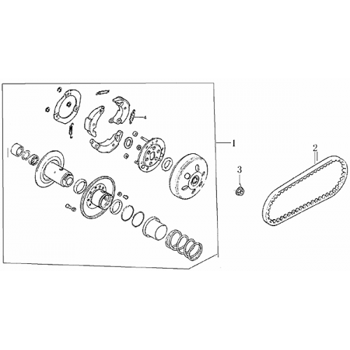 Driven Pulley (Dazon Buggy 175) Driven Pulley (Dazon Buggy 175)