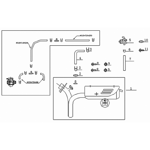 Muffler (Dazon Buggy 175)