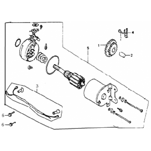 Starting Motor (Dazon Buggy 175)