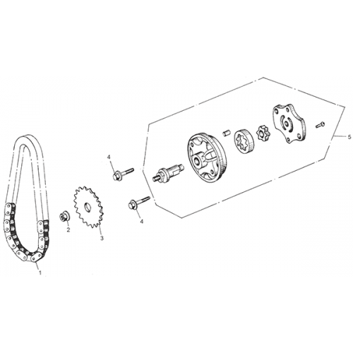 Oil Pump (Kasea Adventure Buggy 150)