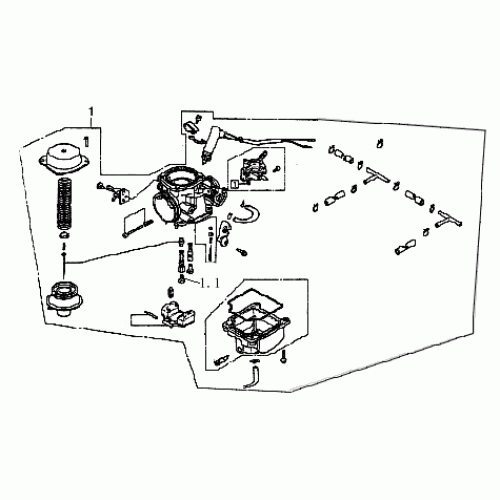 Carburetor (Dazon Raider 250 Engine 2006+) Carburetor (Dazon Raider 250 Engine 2006+)