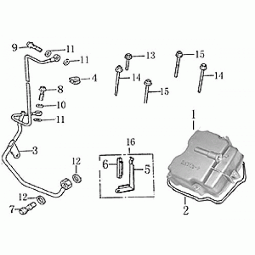 Cylinder Head Cover (Dazon Raider 250 2005 and Older)