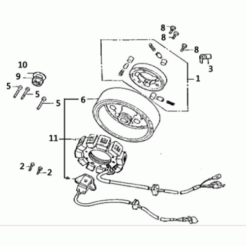Generator (Dazon Raider 250 2005 and Older)