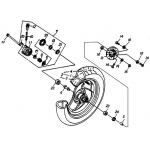 Front Wheel (12” SPCC RIM)